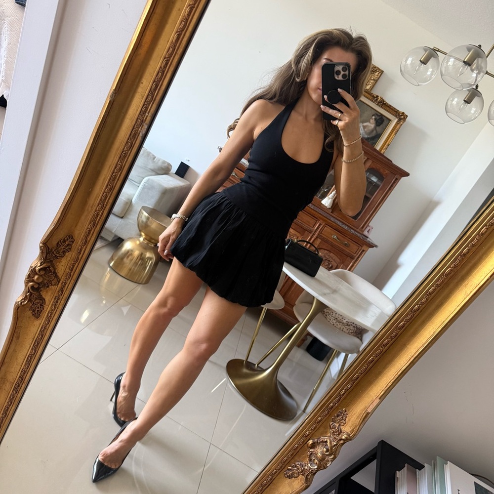 Zara Black Mini Skirt